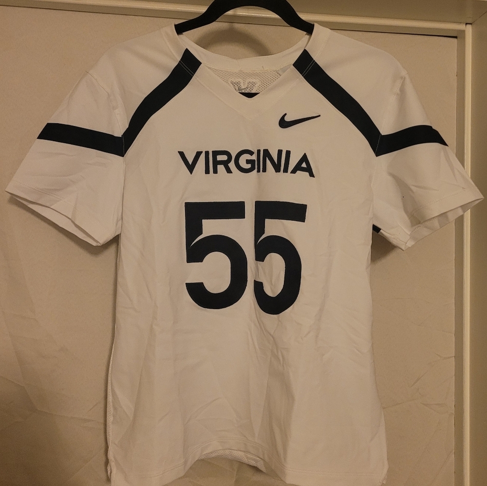 Nike Dri-FIT Ladie's Virginia Cavaliers Lacrosse Jersey, Size Medium, Number 55.